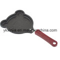 Utensilios de cocina de acero al carbono forma de ratón Mini Cake Pan Cookware